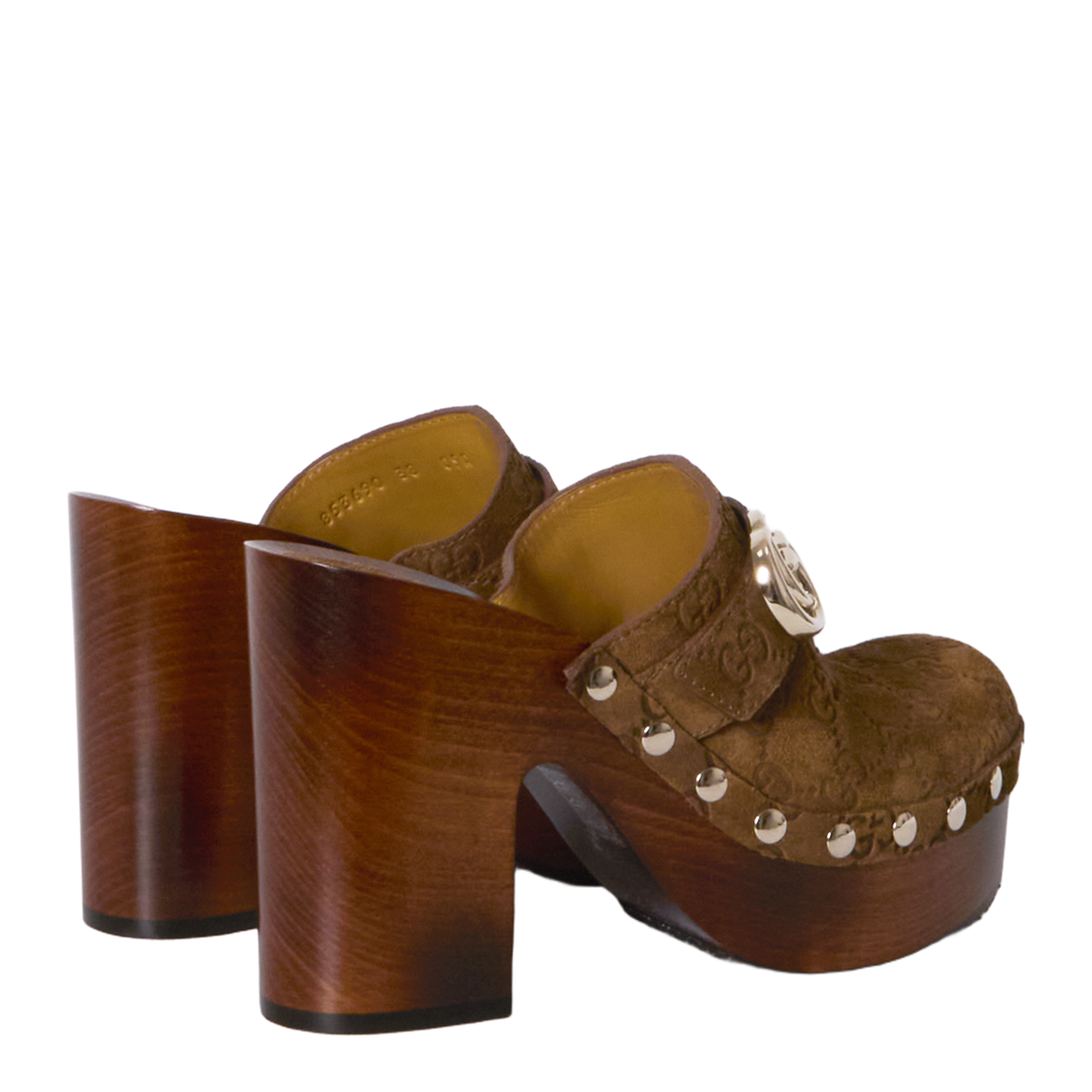 MAYFEYR - Gucci - Double G Platform Clog - 853690AADUO2118