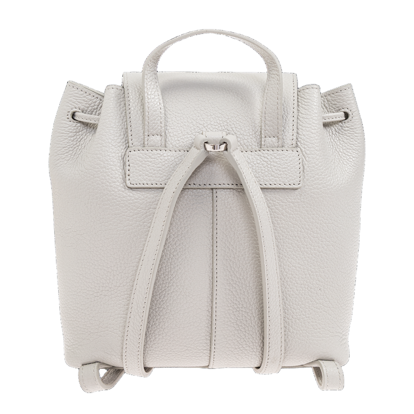 Leather backpack