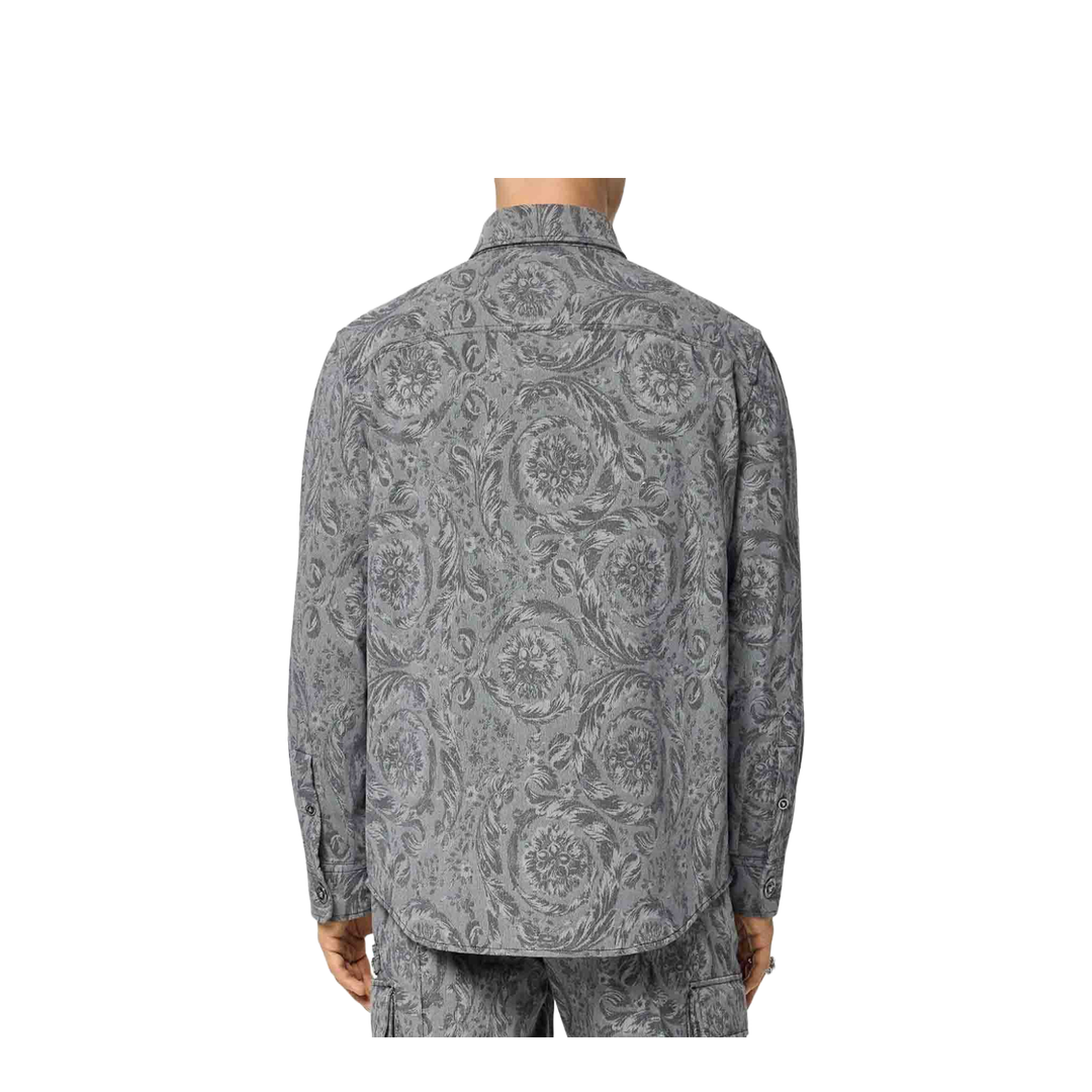 24FW Jacket in Printed Denim