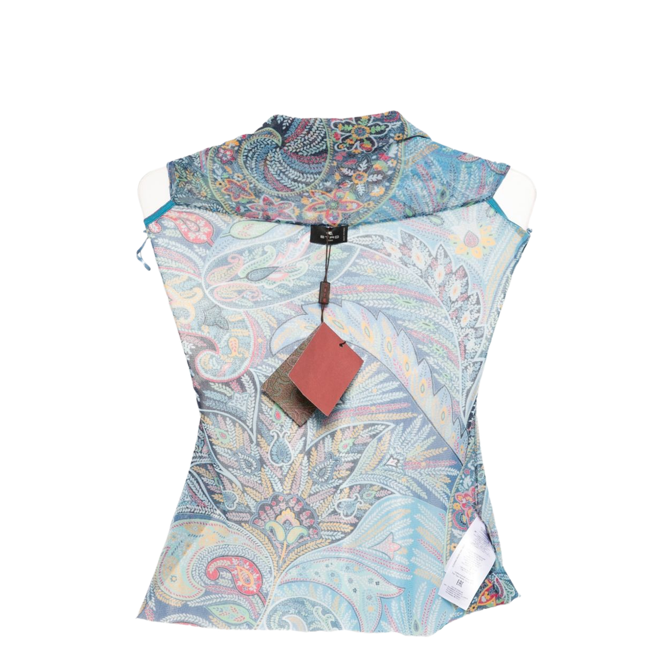 Women's Pattern Top Blue