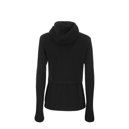 Padded Cardigan with Hood