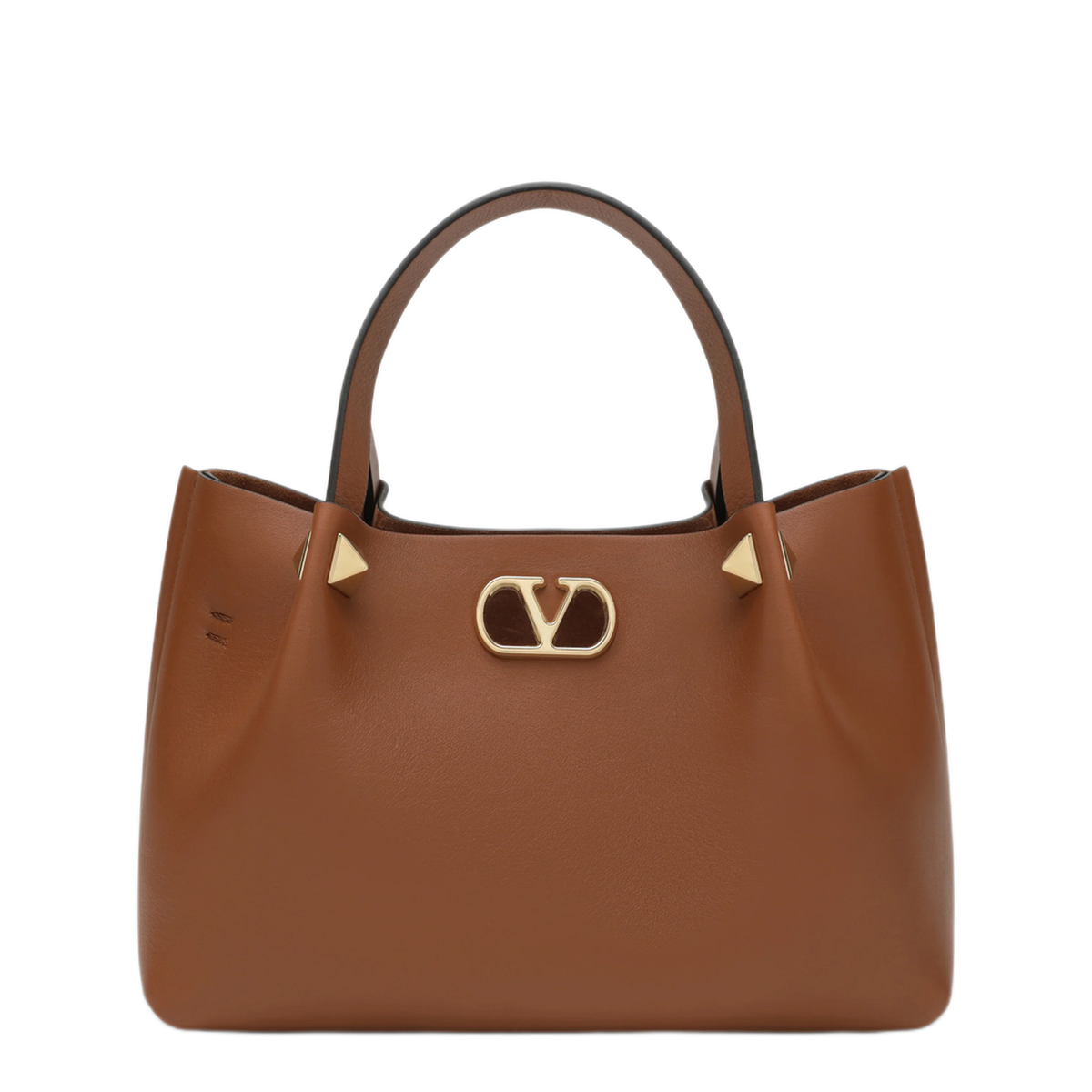 MAYFEYR - Valentino - Small Vlogo Signature Shopping Bag Light Brown - 9W2B0T83WLA0JG
