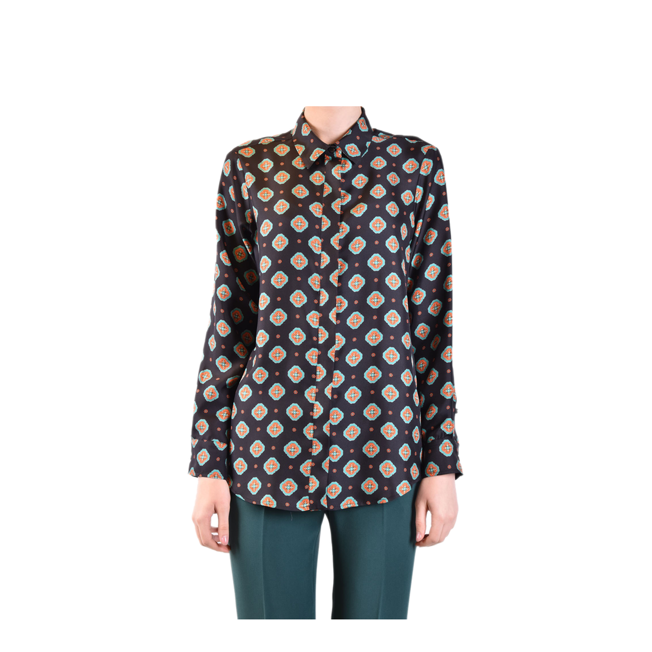MAYFEYR - Alberto Biani - Black Silk Shirt - MM864SE315690