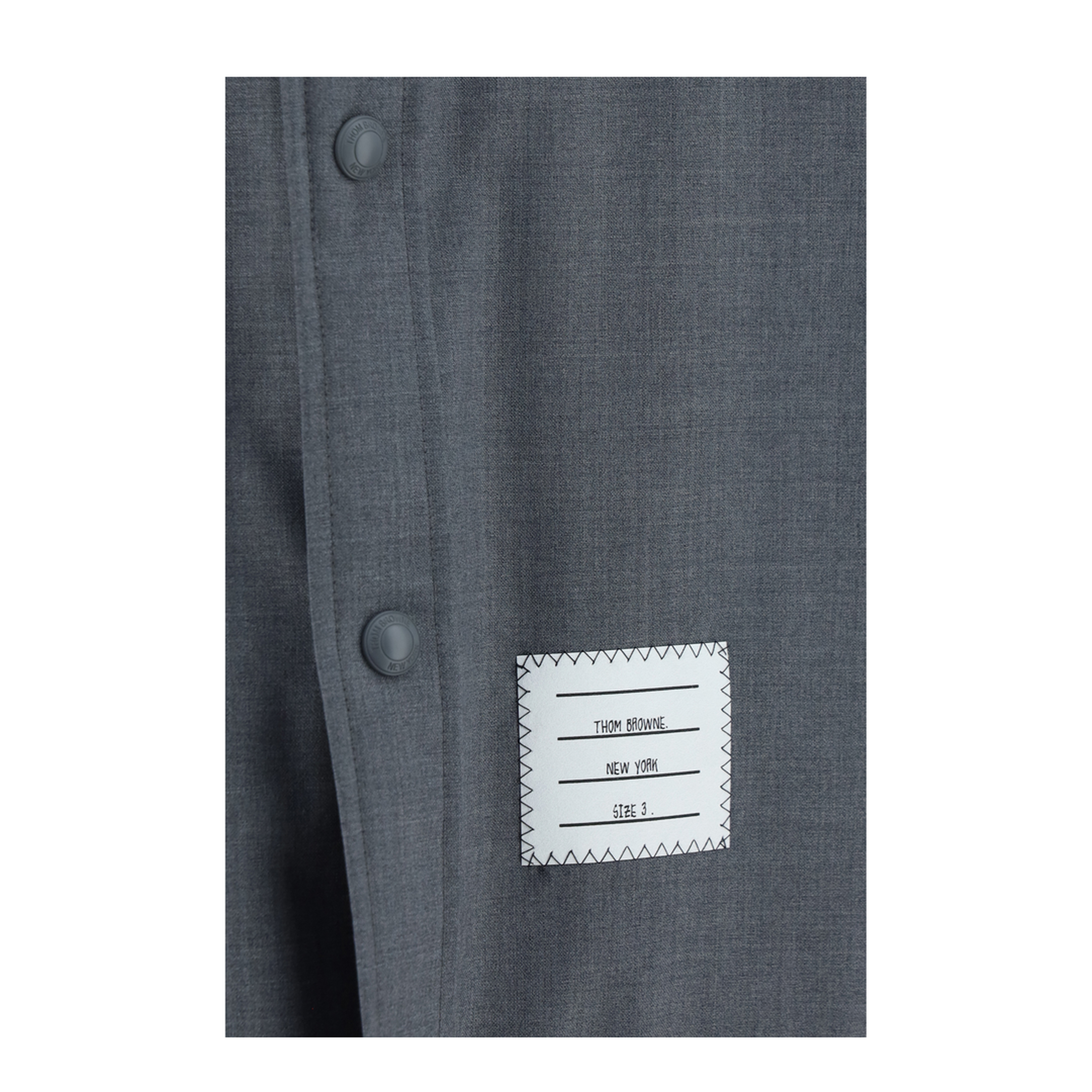 MAYFEYR - Thom Browne - Wool And Cotton Blend Shirt - MJO055A06146035