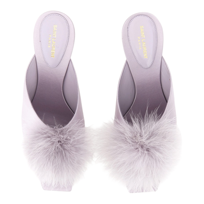 Mule Mae in Satin Crepe