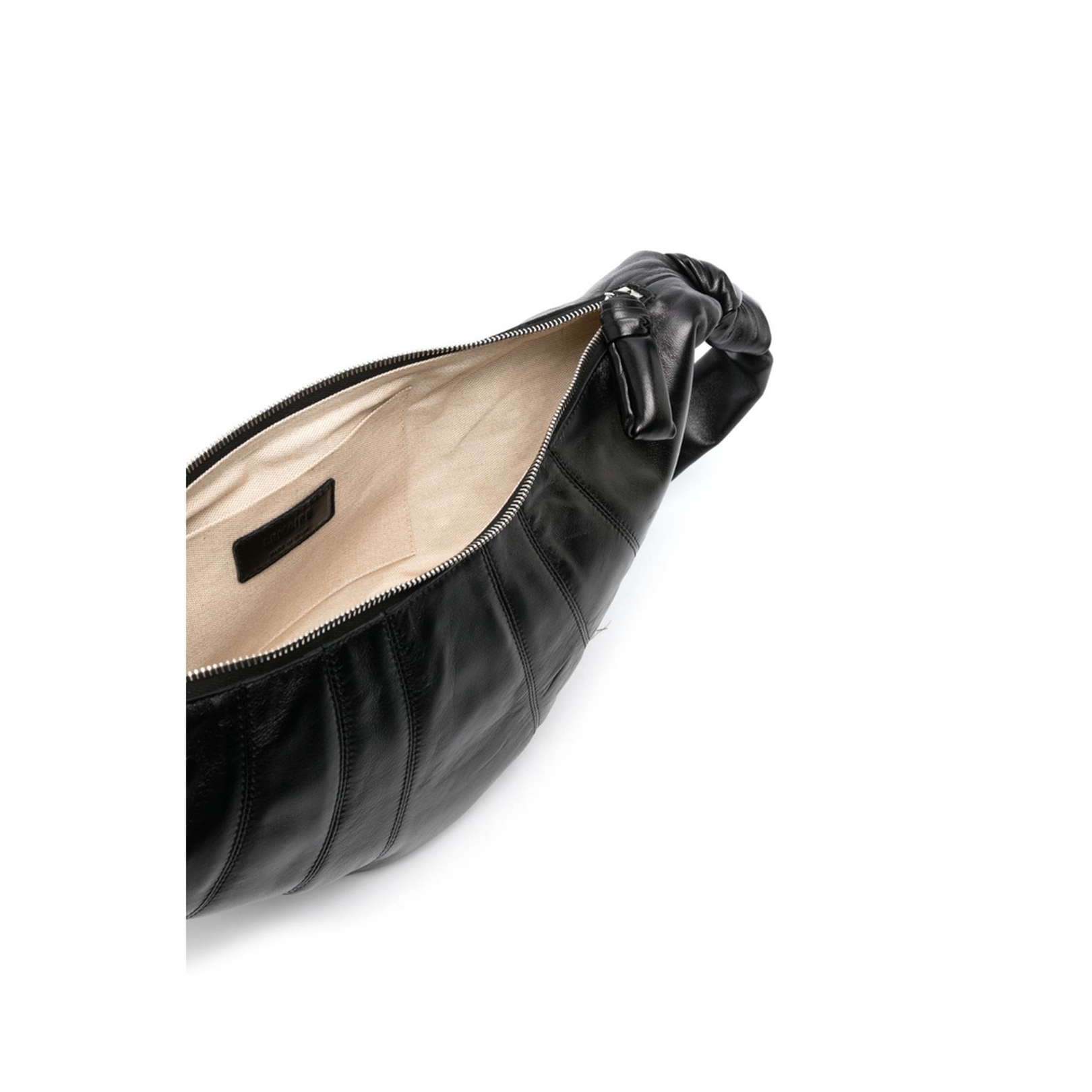 Croissant medium leather shoulder bag