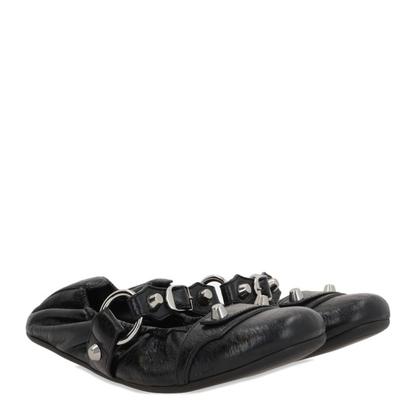 City Ballerina in Black/Silver