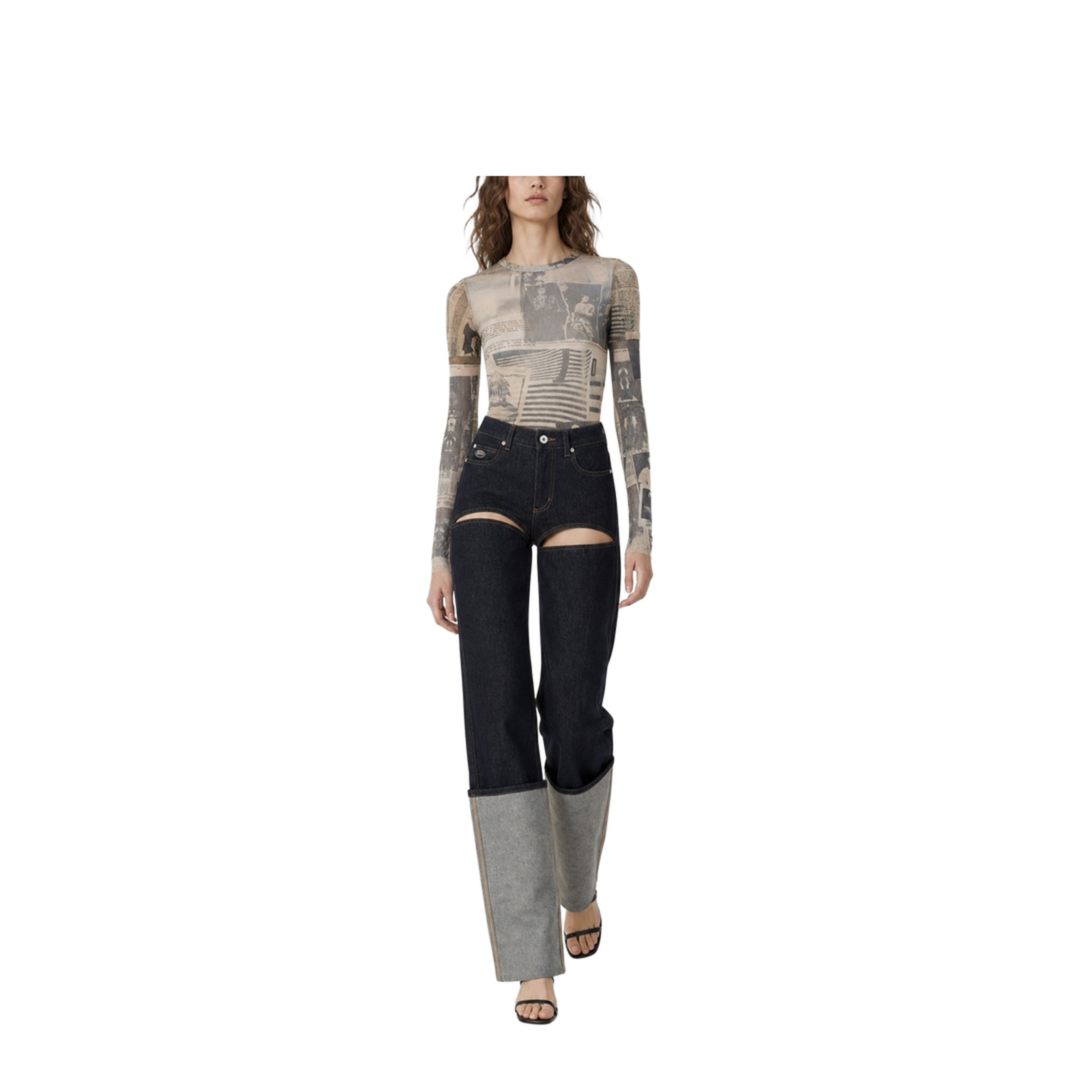 Pants with Cuts