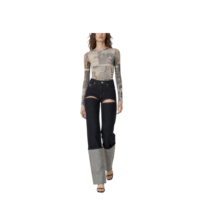 Pants with Cuts