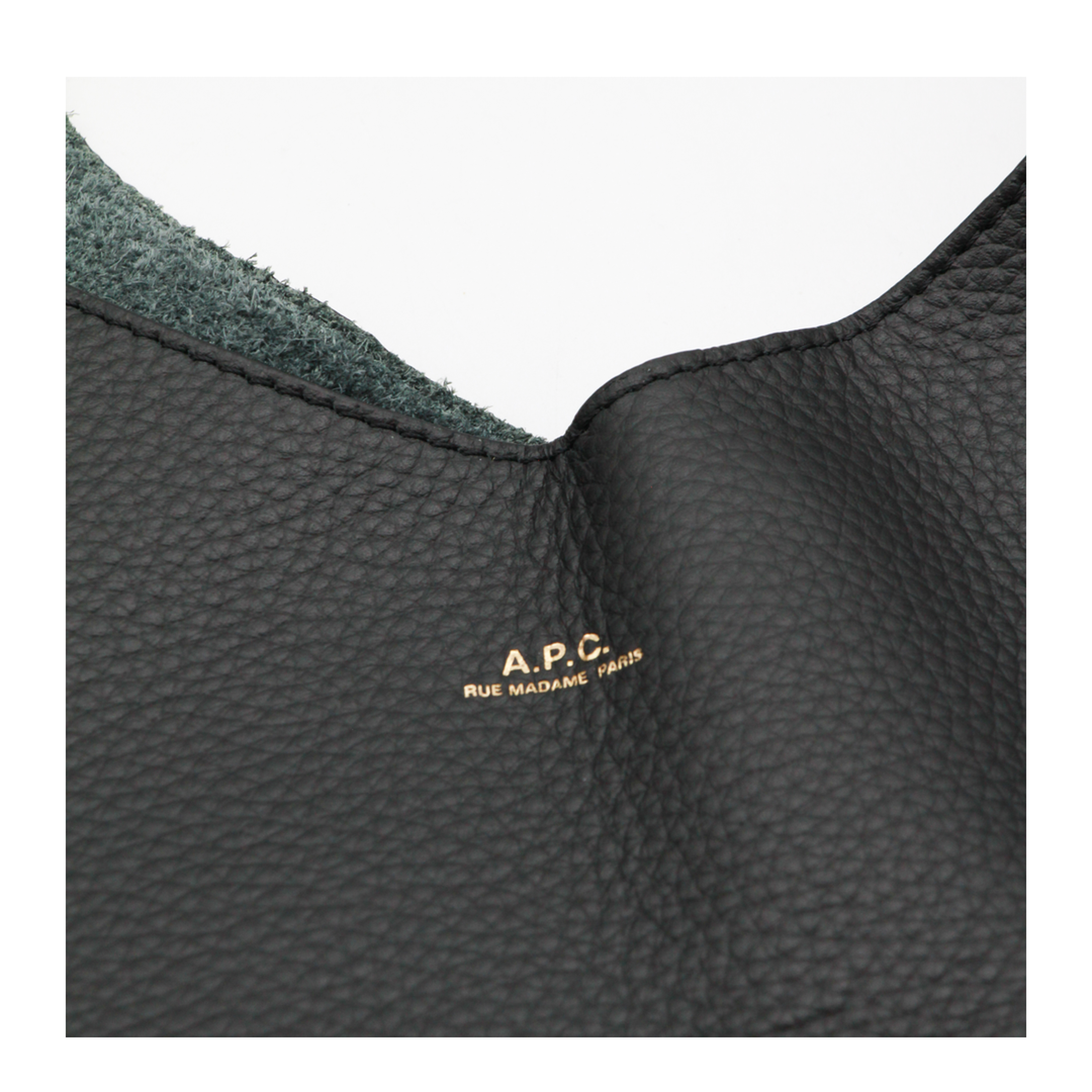 Le Neige Cowhide Leather Tote Bag - Noir