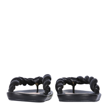 MAYFEYR - RED (V) - Leather Slide Sandals - XQ0S0H18LFL0NO