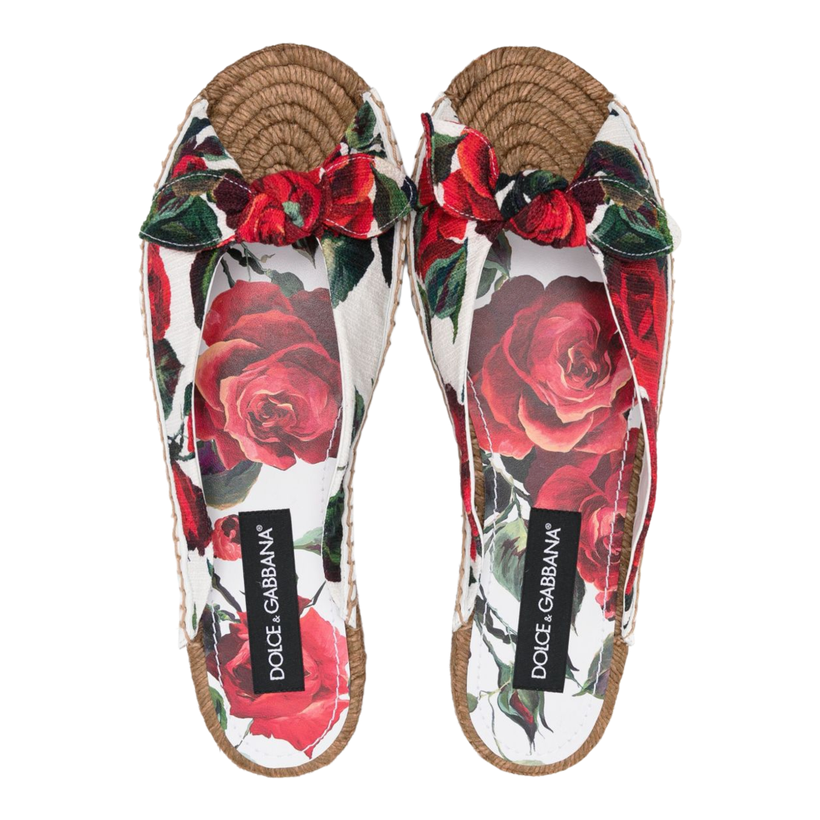 Floral Espadrilles In Multicolor