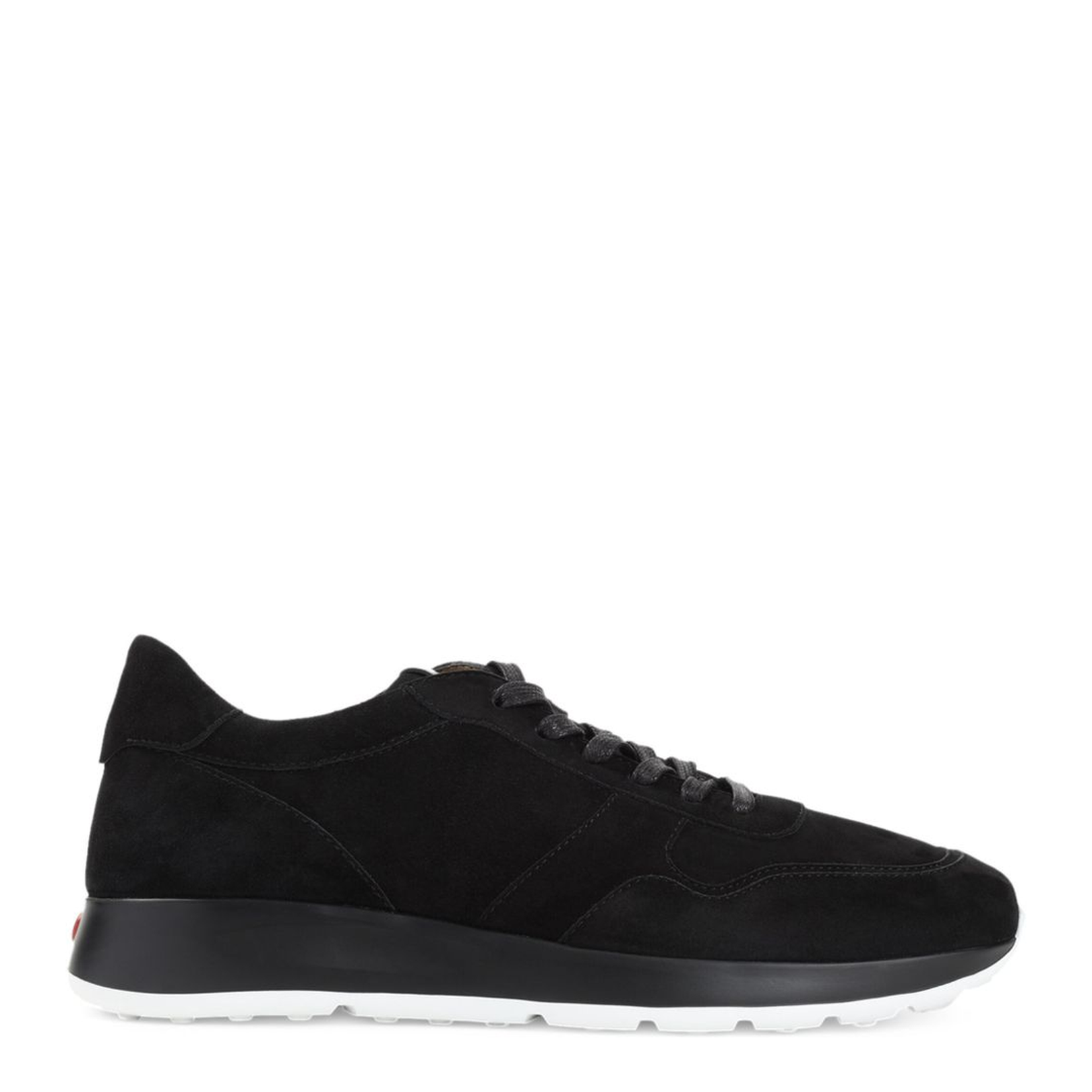 Black Lace-Up Fastening Shoes