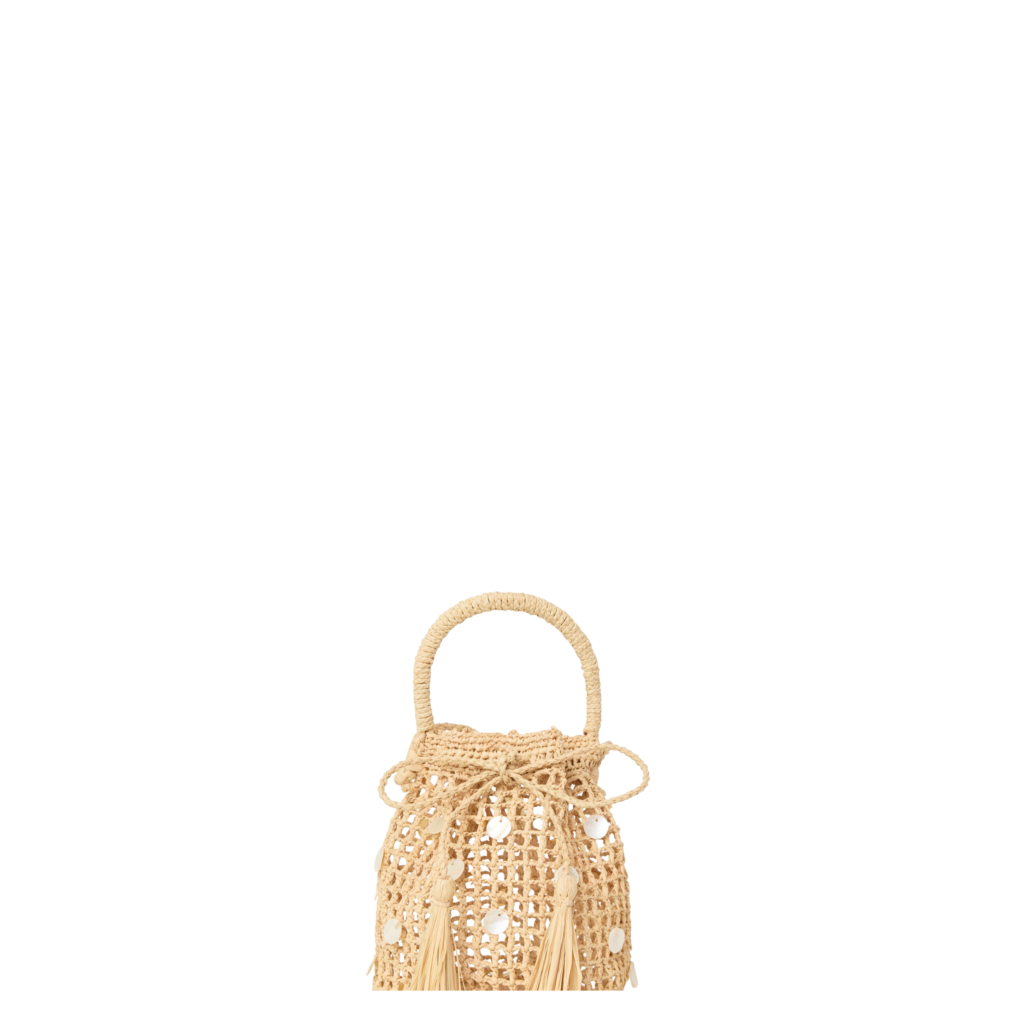 Rafia Bucket Bag