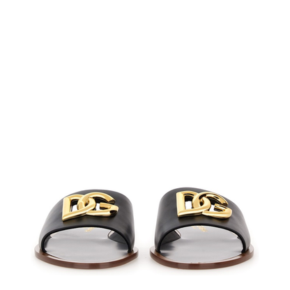 Leather Slide Sandal