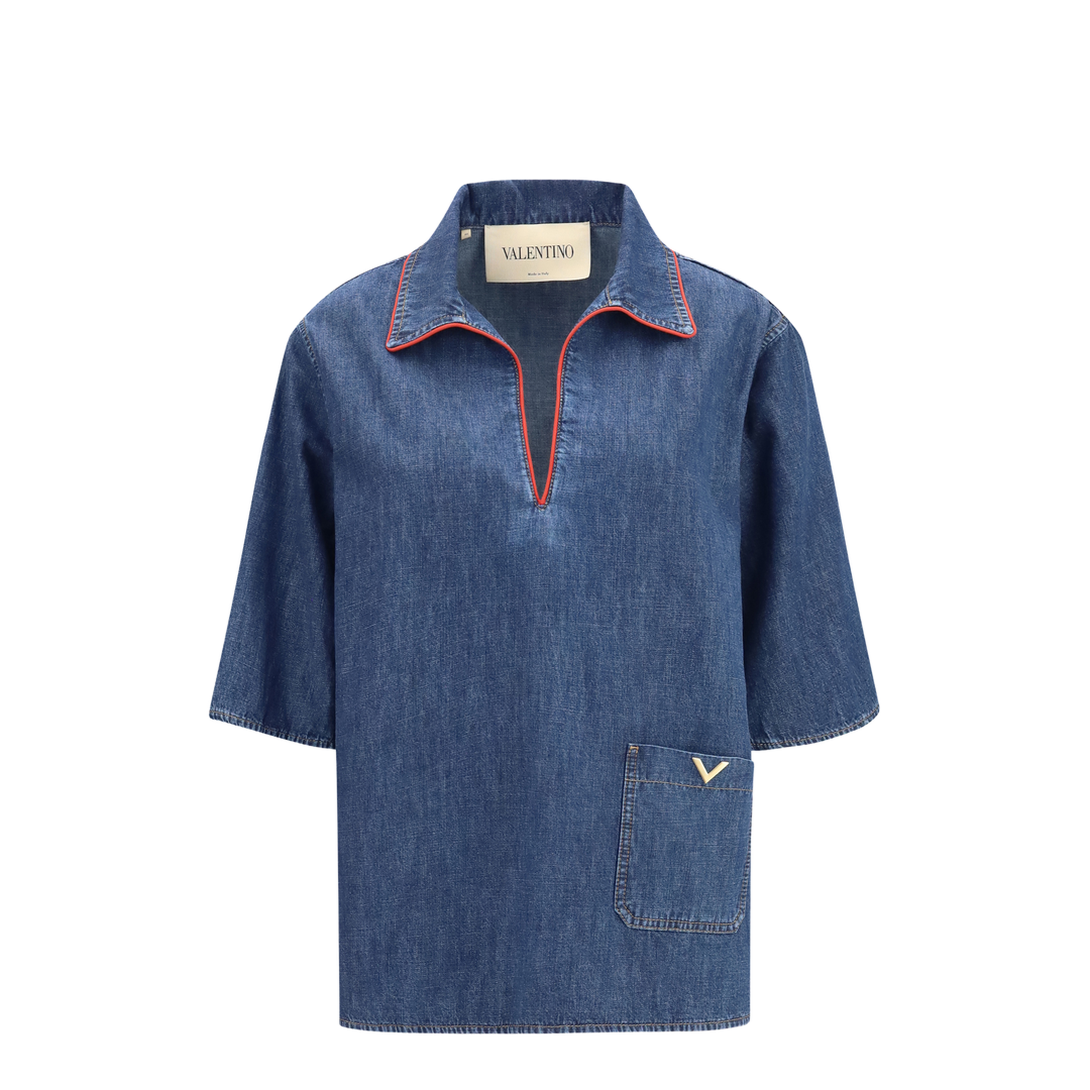 MAYFEYR - Valentino - Denim Shirt - 9B3DB03R9YA