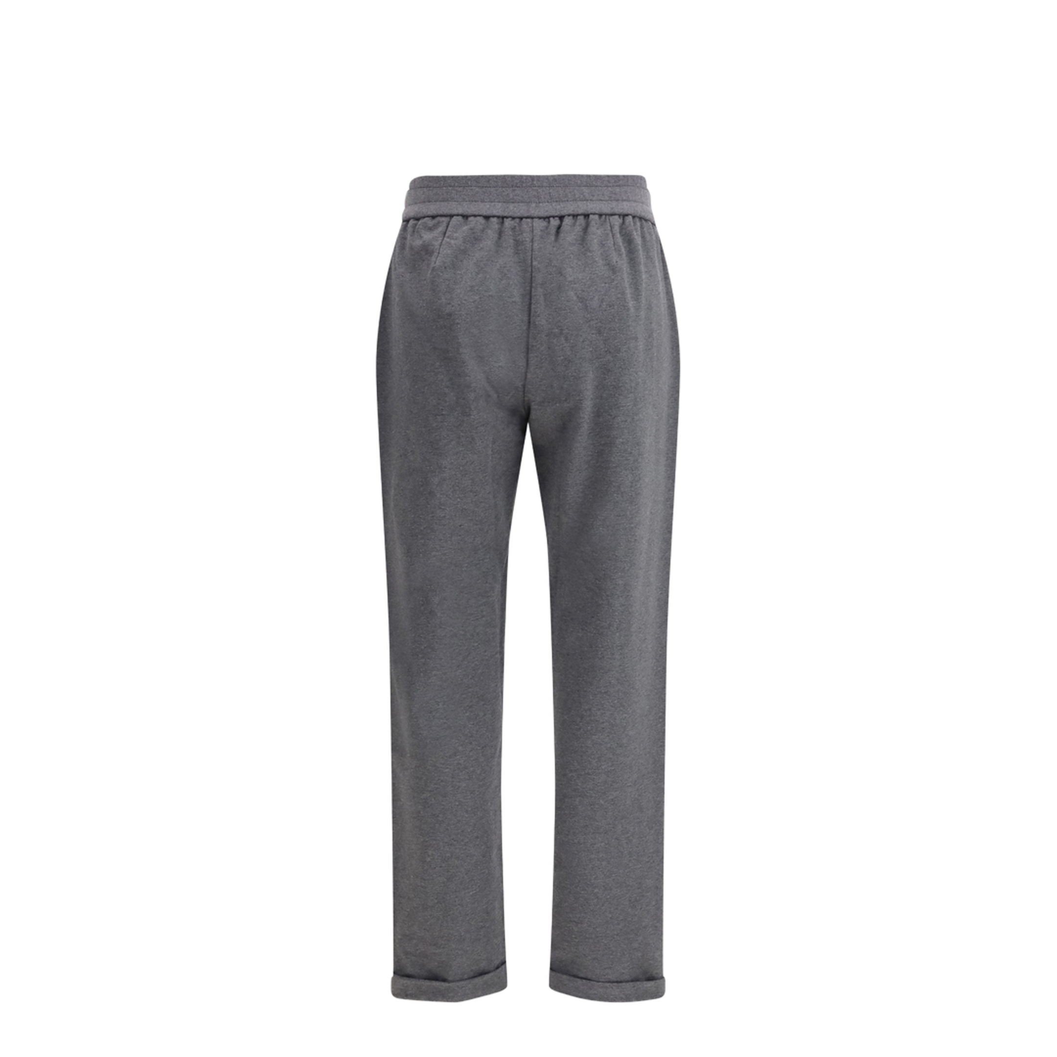 MAYFEYR - Brunello Cucinelli - Track Stretch-Fleece Pants With Monili Detailing - MH827FB799
