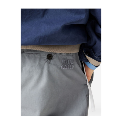 MAYFEYR - Miu Miu - Trousers Grey - MP197019R3F0276