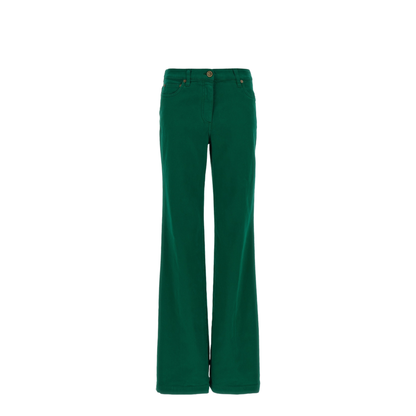 Cotton Trousers Green