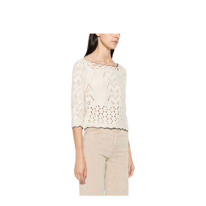 MAYFEYR - Marant Etoile - Top Ecru - PU0937FA-D3L02E23EC