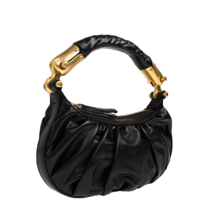 Ébène Mini Calfskin Handbag - Black