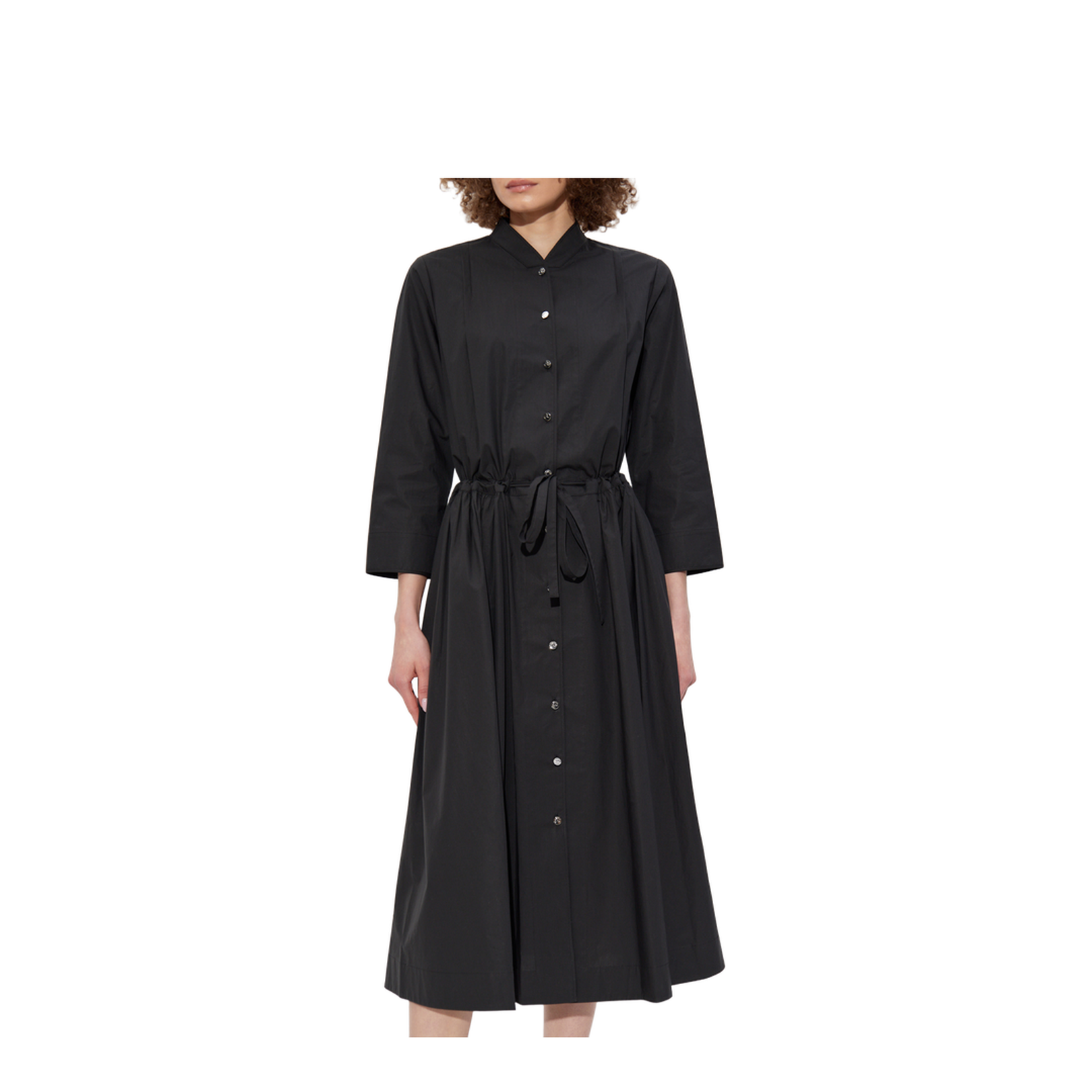 Cotton Dress with a Loose Fit