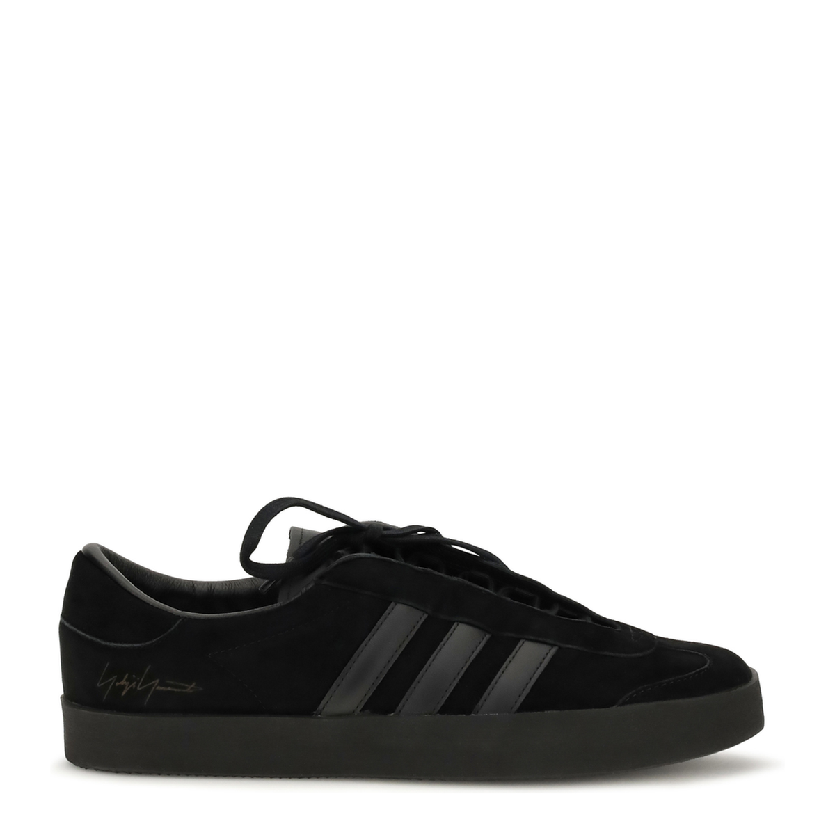 MAYFEYR - Y-3 - Gazelle Leather Sneakers - LA6689BLACK