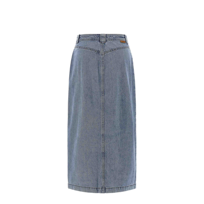 Denim Pencil Skirt