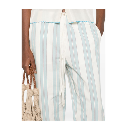 MAYFEYR - Forte Forte - Trousers Clear Blue - 14820MYPANTSPLUME
