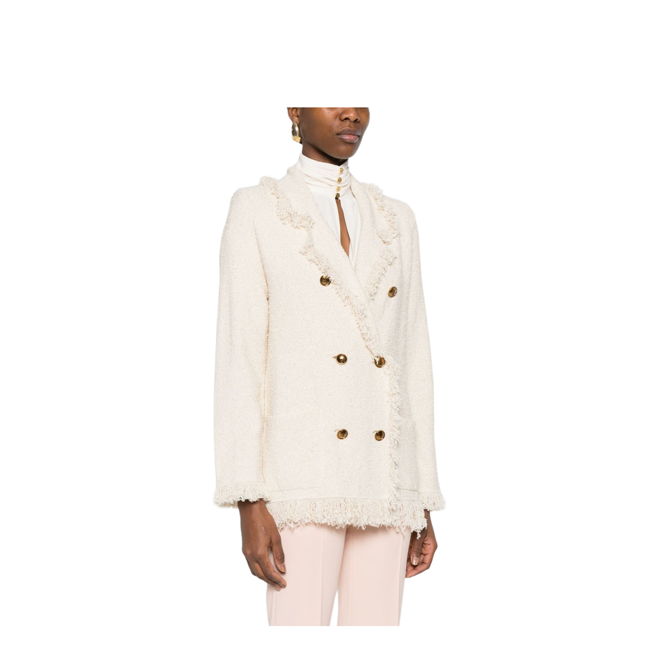 MAYFEYR - Elisabetta Franchi - Jackets White - MK11R62E2193