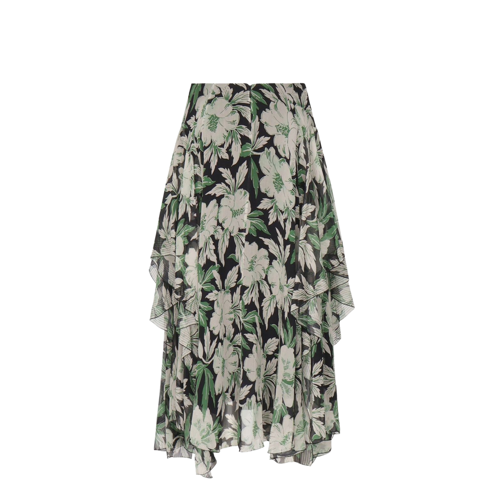 Skirt in Silk Multicolor