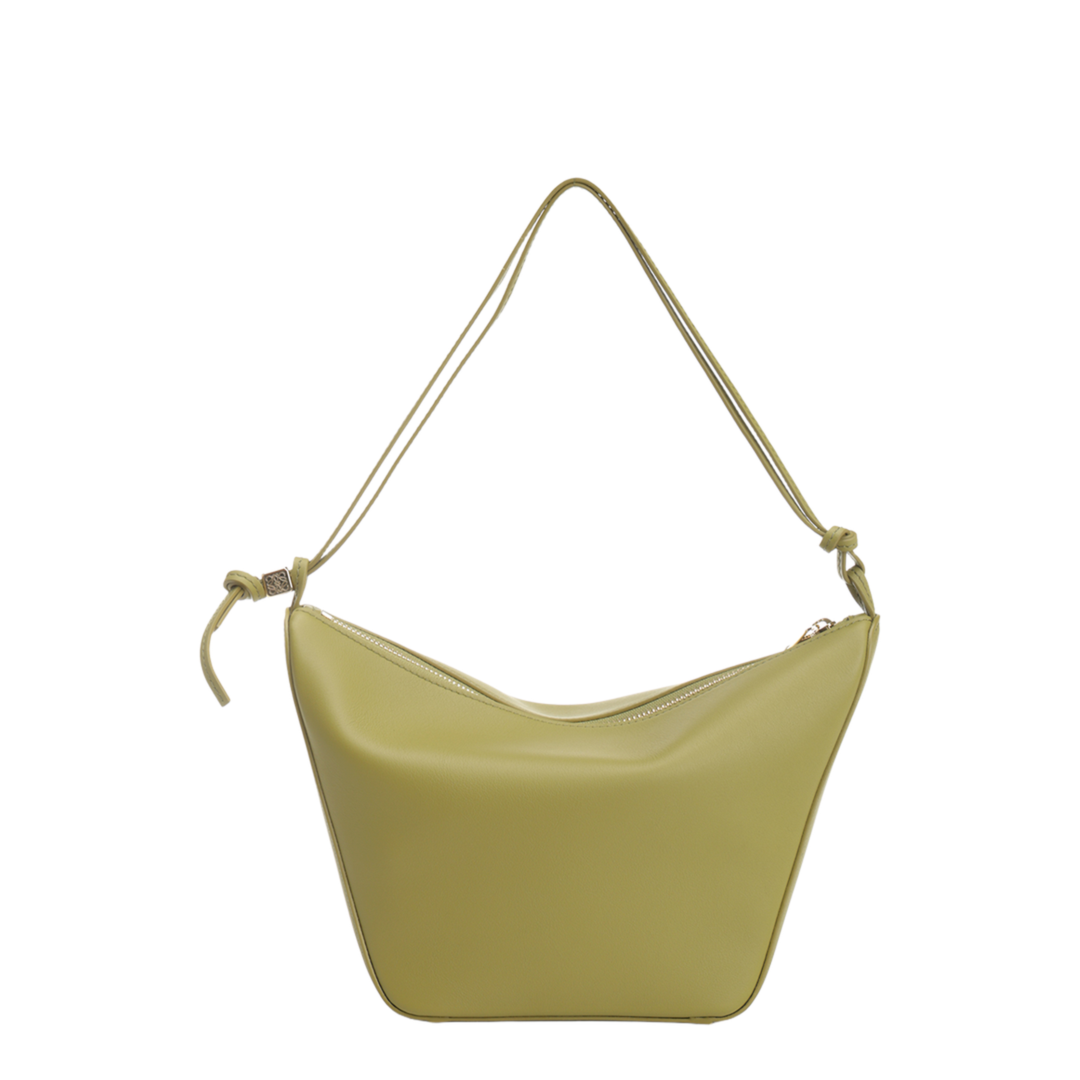 Mini Hammock Hobo Bag in Leather