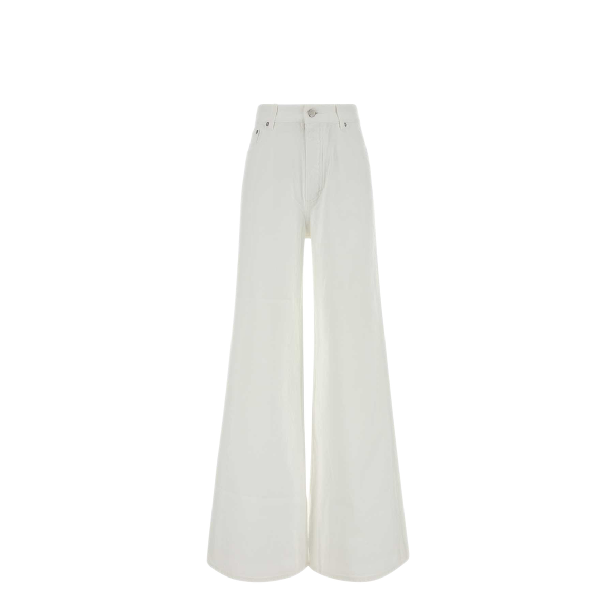 MAYFEYR - Alaia - Palazzo Shorts Light White Denim - AA9P1277D027D000