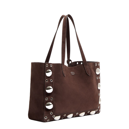 Nellcote Suede Leather Tote Bag
