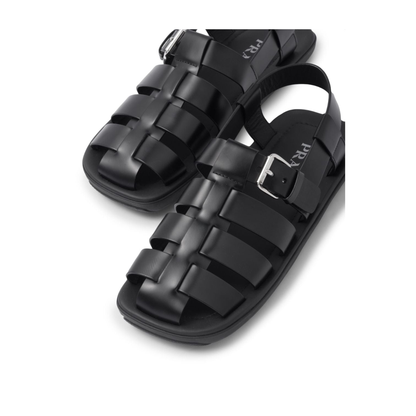 MAYFEYR - Prada - Interwoven Straps Flat Sandals - 2X3093FG001B4LF0002