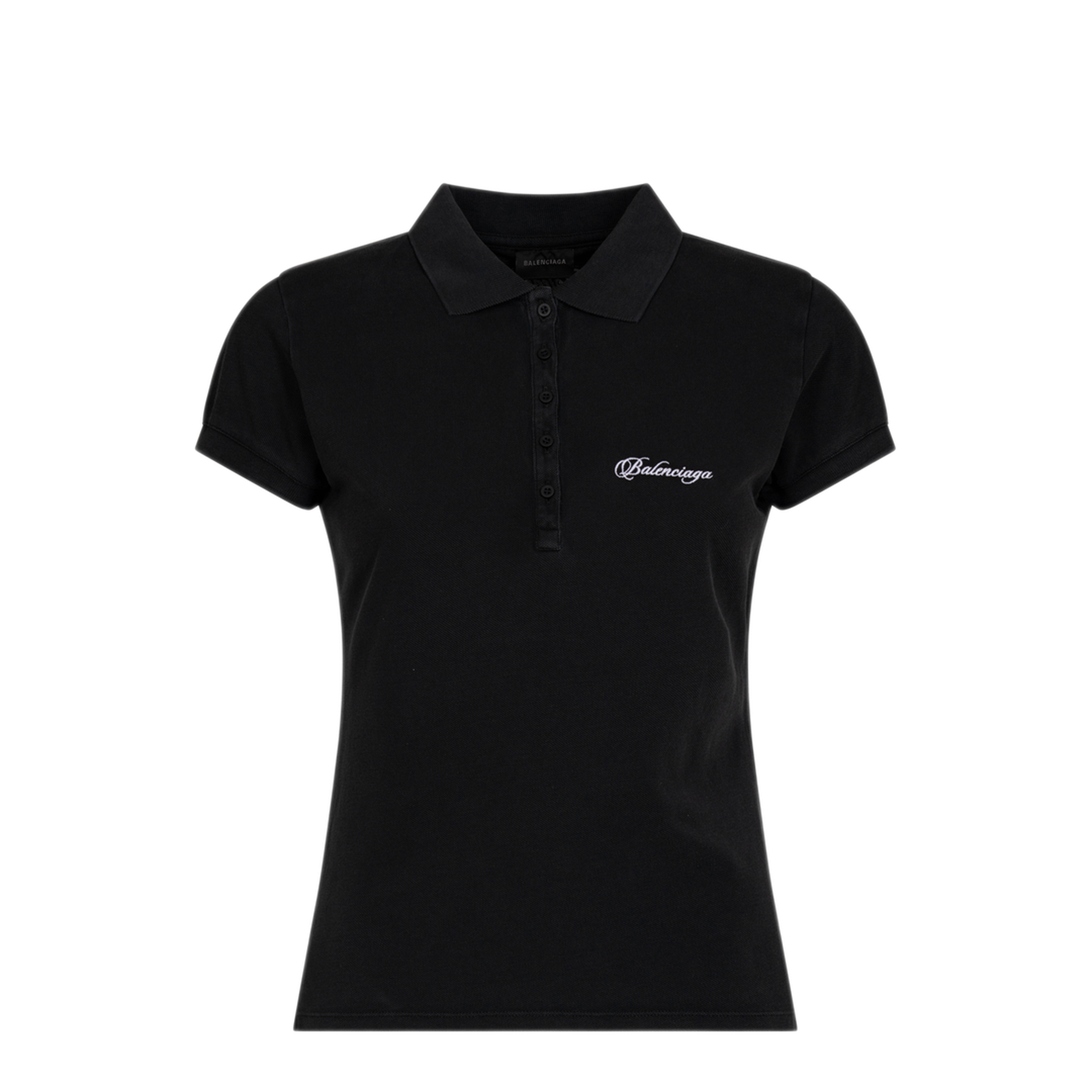 MAYFEYR - Balenciaga - Fitted Polo With Logo Embroidery - 850360TTVM96552