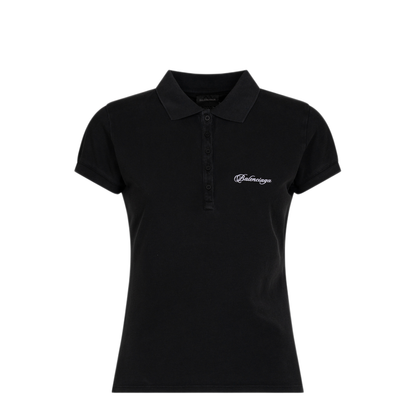 MAYFEYR - Balenciaga - Fitted Polo With Logo Embroidery - 850360TTVM96552