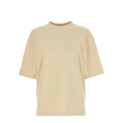 MAYFEYR - Burberry - Cream Terry Fabric Oversize T Shirt - 8081314B8620