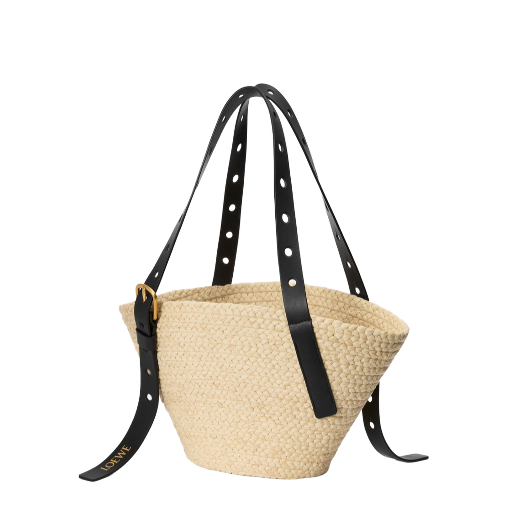 Paula's Ibiza Small Punch Hole Basket Bag