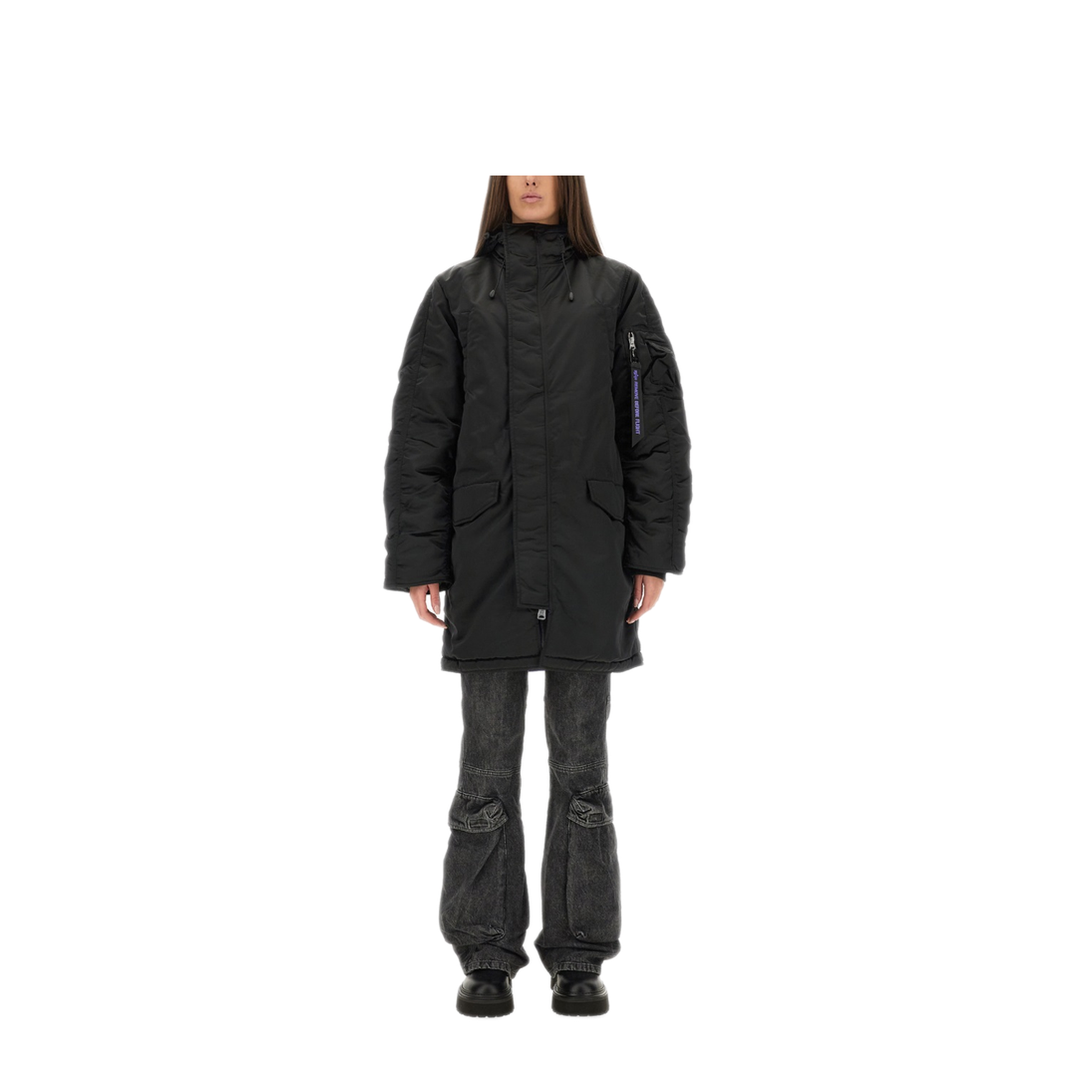 MAYFEYR - ALPHA INDUSTRIES - Long Bomber Jacket N3B - 148132UV03