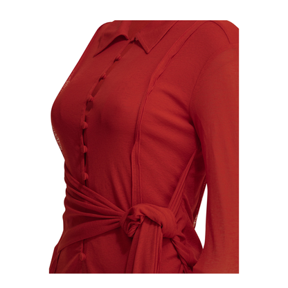 MAYFEYR - Ganni - Polo Shirt With Buttons - A104028606P