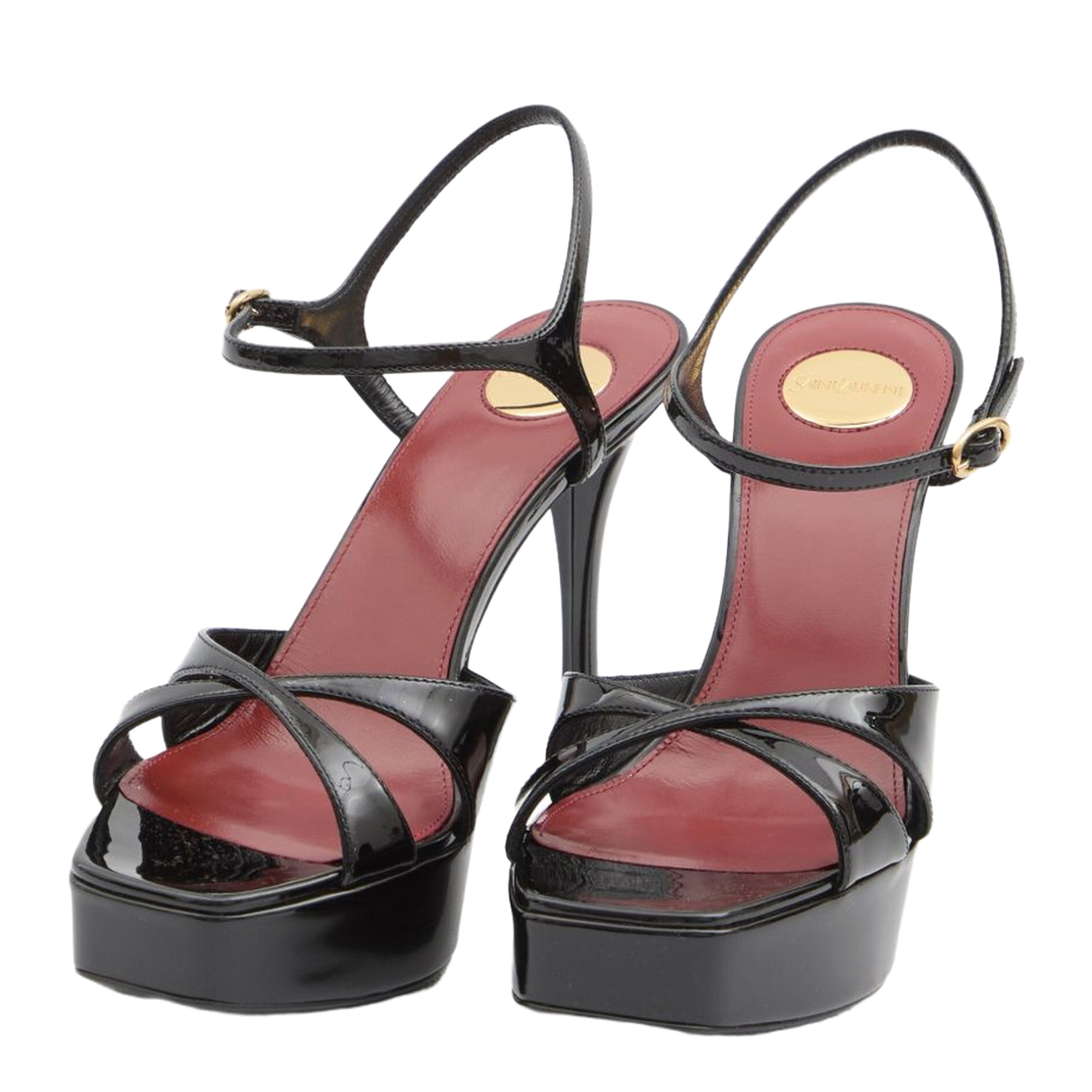 Debbie Platform Sandals in Patent Leather