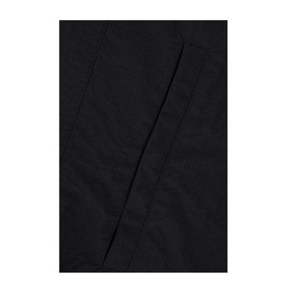 Check Motif Hooded Jacket