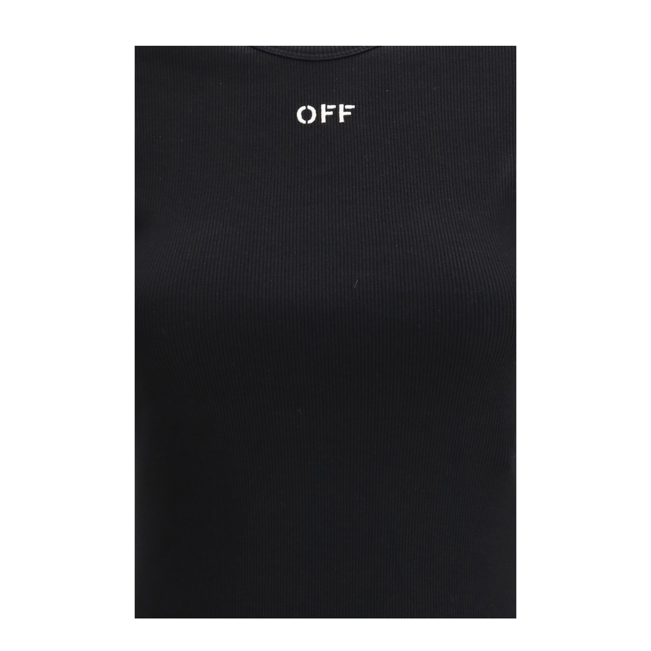 MAYFEYR - Off-White - Stamp Rib Basic T-Shirt - 2AA065C99JER005