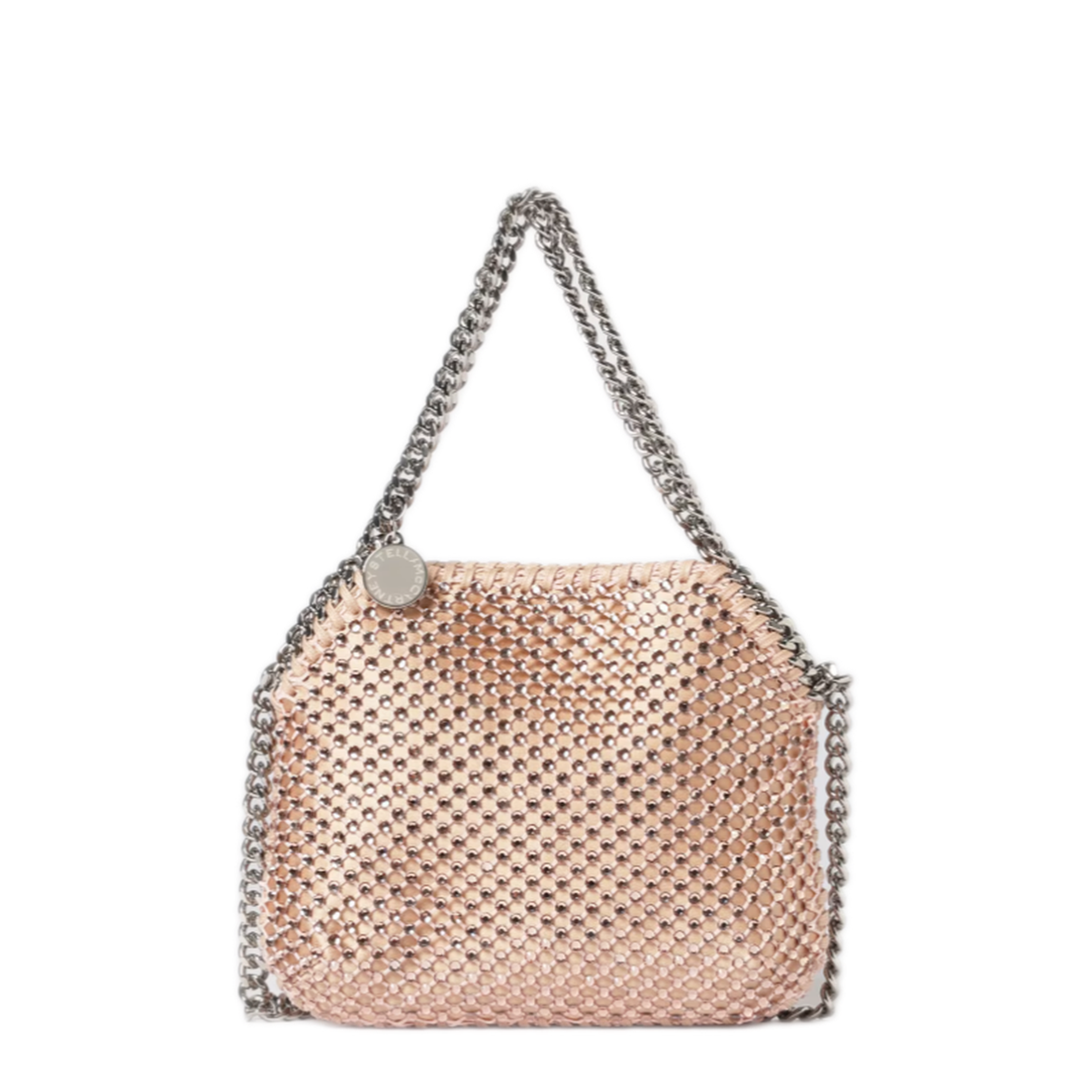 MAYFEYR - Stella Mccartney - Falabella Mini Shoulder Bag Eco Crystal & Mesh - 700109WP06615558
