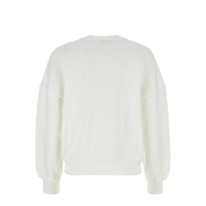 MAYFEYR - Alexander Mcqueen - White Cotton Sweatshirt - 781418QZALW0900