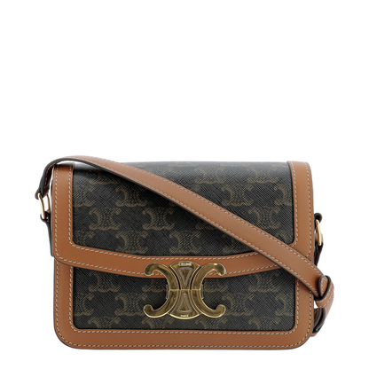 Brown Leather Shoulder Bag