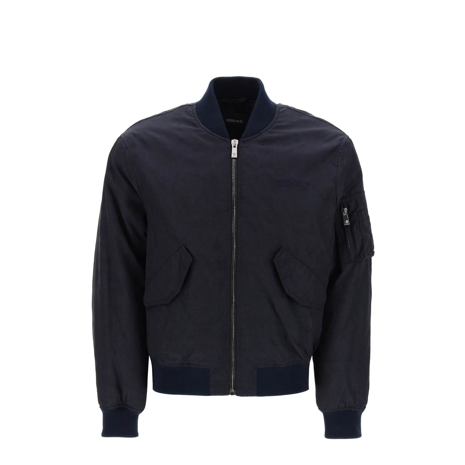 Versace barocco bomber jacket