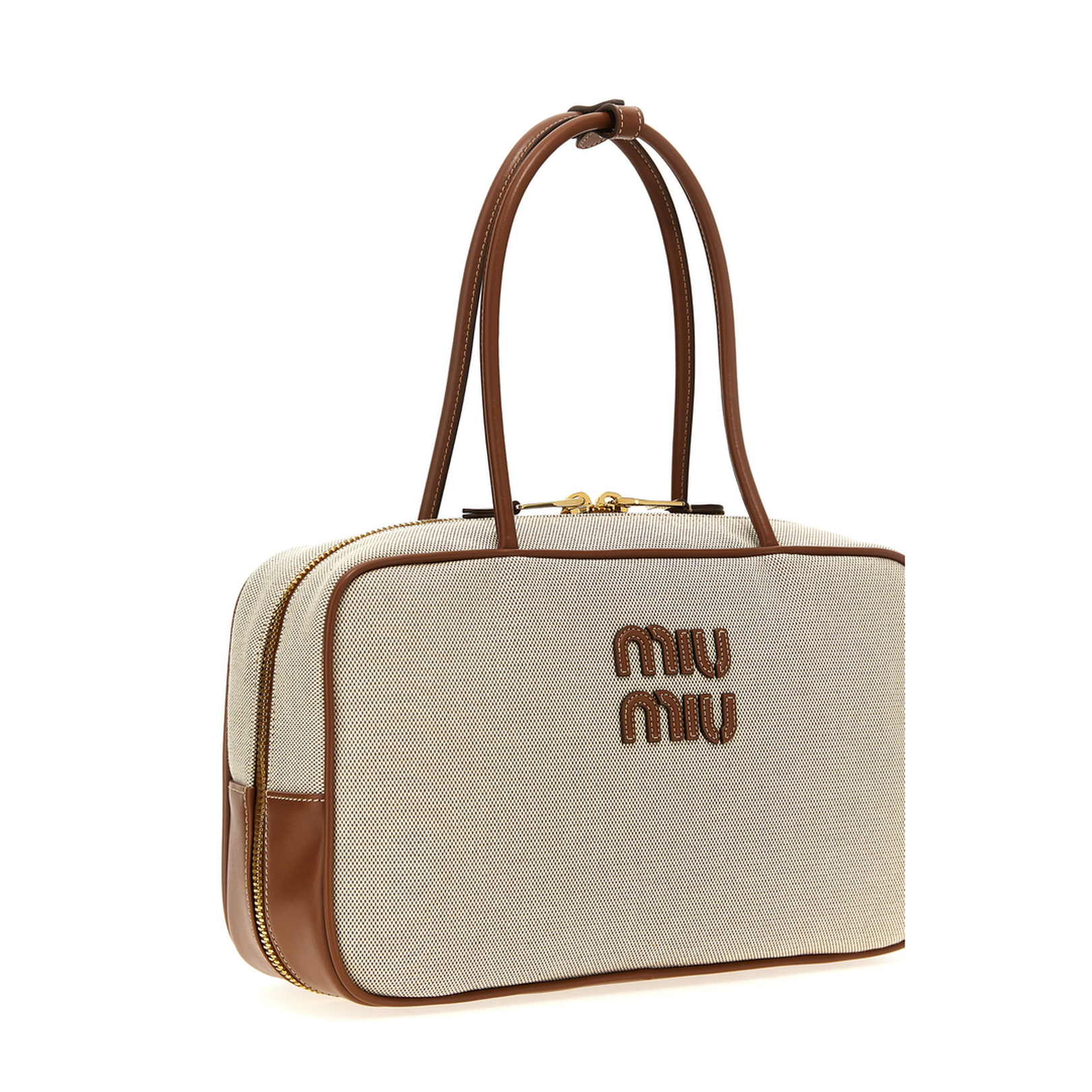 MAYFEYR - Miu Miu - Beau Canvas Handbag - 5BB163VOOOACRNF062F