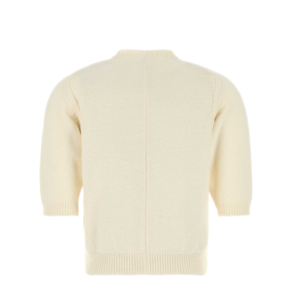 MAYFEYR - Bottega Veneta - Ivory Wool Sweater - 831474V5NE09071